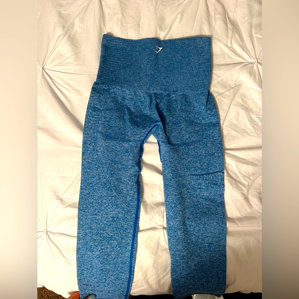 Light Blue Gymshark capri leggings
